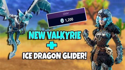 NEW VALKYRIE SKIN AND FROSTWING GLIDER Fortnite Battle Royale YouTube