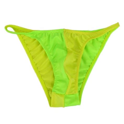 K3771 K377 Mens Bodybuilding Posing String Bikini Narrow Waist Swimsuit Fabric EBay