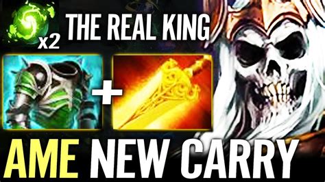 AME Wraith King Skeleton Boss New Strongest 7 34 Hard Carry Dota 2