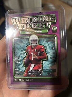 Panini Contenders Winning Ticket Kyler Murray Arizona Cardinals Ebay