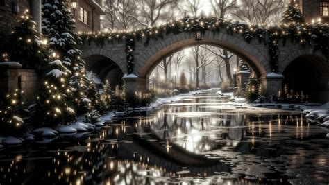 Winter Bridge by YatomeiKing on DeviantArt