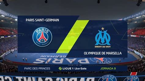 Fifa Psg Vs Olympique De Marsella Ligue Espa Ol Latino