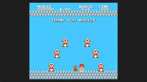 Super Mario Bros 2 The Lost Levels Ending Famicom Nes In Japan