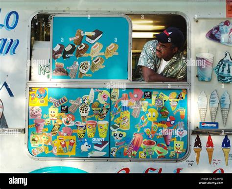 Ice Cream Truck Menu 90s