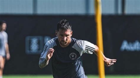 Messi Ya Se Entrena Con El Inter De Miami Para Debutar Contra Cruz Azul