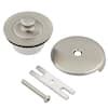 Everbilt Lift And Turn Bath Tub Drain Remodel Kit In Brushed Nickel