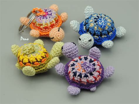 Porte clés tortue tortue au crochet porte clés au crochet porte clés