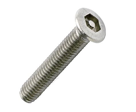 M3 5 X 60mm Raised Countersunk A2 Stainless Steel Pin Hex Machine Screw