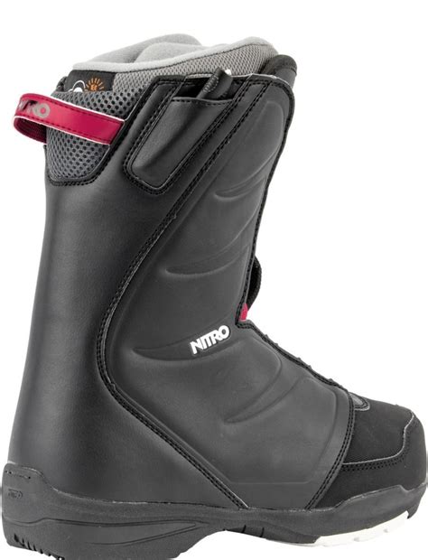 Damen Nitro Snowboardschuhe Nitro Flora Tls Black Daunenjack