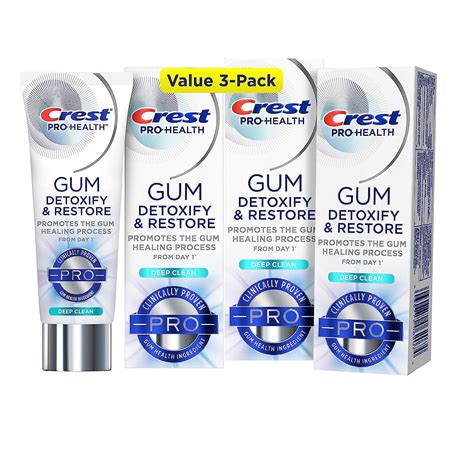 Crest Pro Health Gum Detoxify And Restore Toothpaste Deep Clean 35