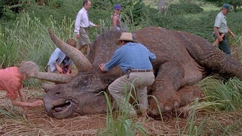 Trivia: Why Was The Triceratops Sick In 'Jurassic Park'?