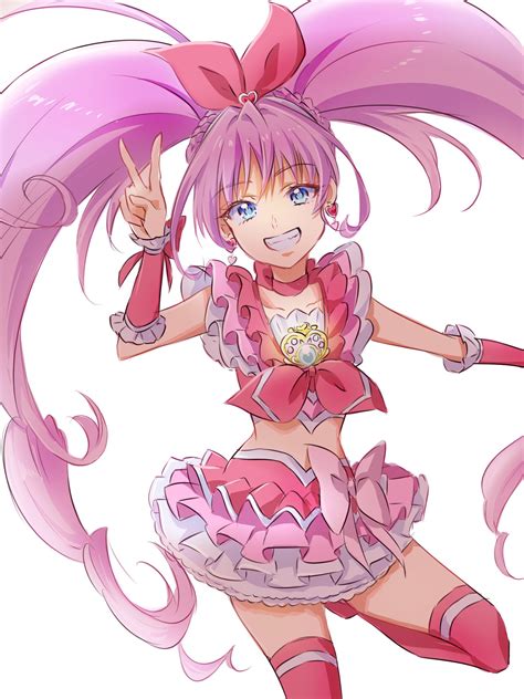 Houjou Hibiki And Cure Melody Precure And 1 More Drawn By Fpminnie1