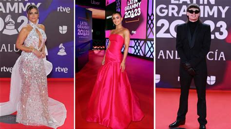 Latin Grammy 2023 Los Mejor Vestidos En La Alfombra Roja