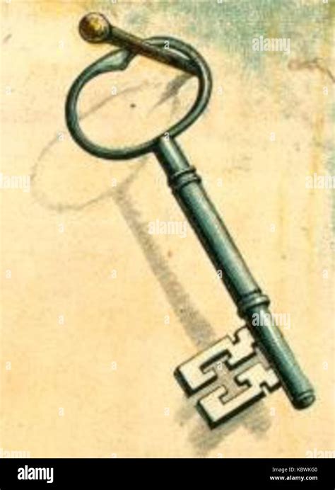 Skeleton Key Drawing Stock Photo - Alamy