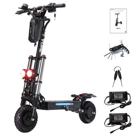 Yume Y Adult Electric Scooter Double Suspensions Dual Motor Ah