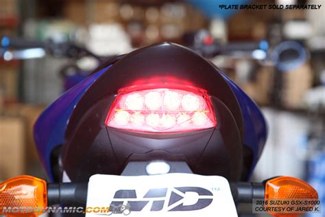 Fit 2016 2020 Suzuki GSX S1000 GSX S750 SEQUENTIAL Signal LED Tail