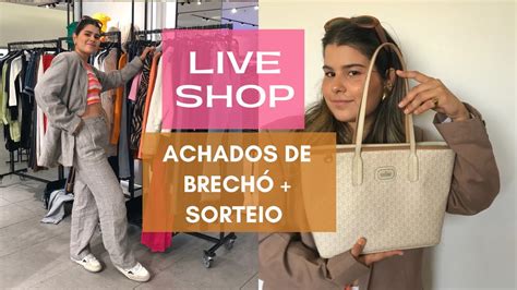 Meus Achados De Brech Live Shop Concorra A Uma Bolsa De Grife Victor