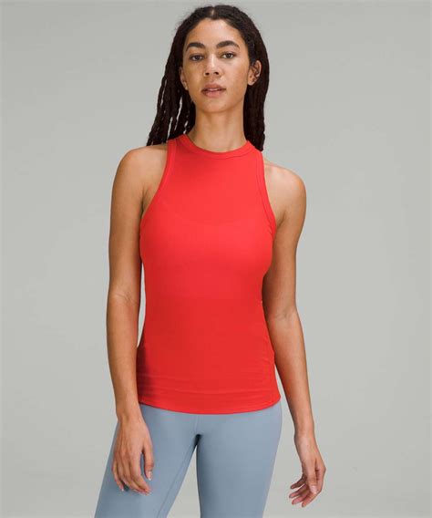 Lululemon Hold Tight Tank Top Solar Orange Lulu Fanatics