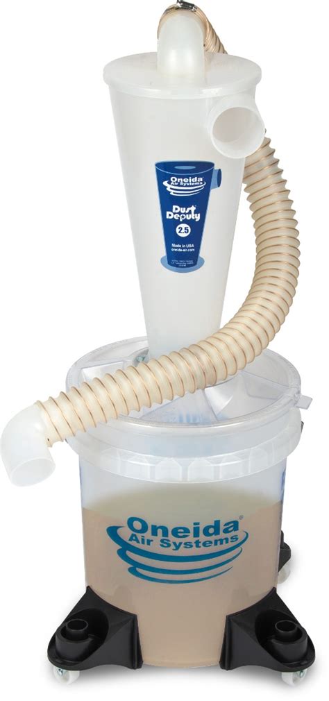 Dust Deputy Deluxe Anti Static Gallon Cyclone Separator Kit