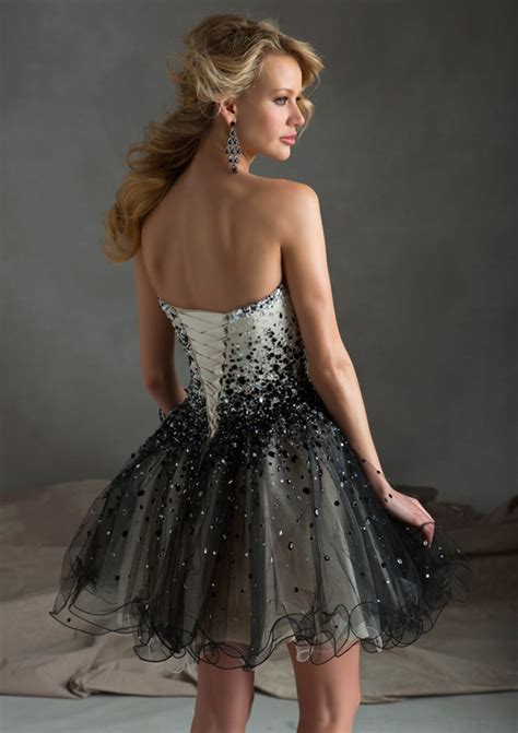 Beaded Tulle Party Dress Morilee