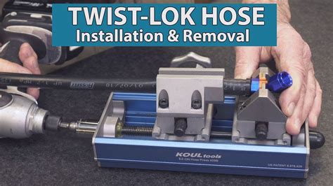 Install And Remove Russell Twist Lok Hose The Easy Way Youtube