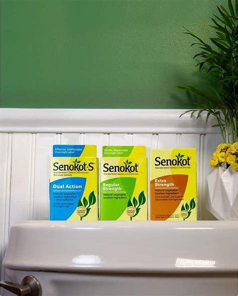 Senokot S Dual Action 30 Tablets Natural Vegetable Laxative Ingredient