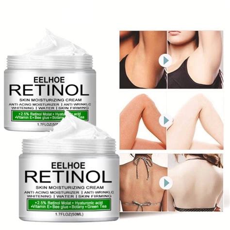 Eelhoe Retinol Whitening Cream Bleaching Body Lightening Cream Underarm