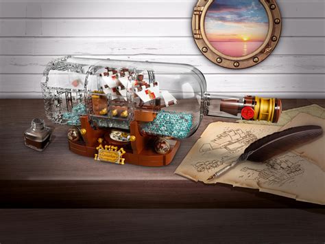 Конструктор LEGO Ideas (Айдиас) 92177 Корабль в бутылке - купить в Сети ...