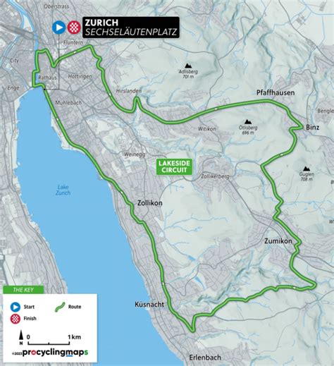 Les Parcours Des Championnats Du Monde De Cyclisme Sur Route