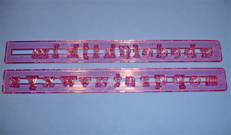 Fmm Sugarcraft Alphabet Cutter Set Lower Case Block Cutalp2