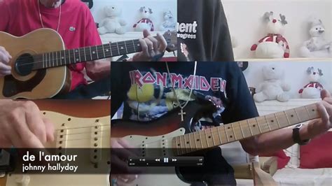 N 260 Tuto Guitare De L Amour Johnny Hallyday YouTube