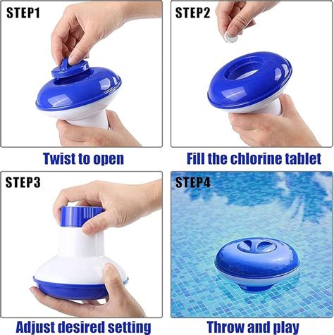 Chlorine Tablets Floating Dispenser Hot Tub Accessories
