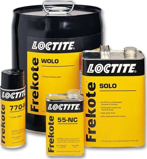 Loctite 548985 Mold Release Agent Solvent Based Clear 55 Gallons