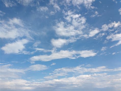 Sky With Clouds Texture Photos Public Domain