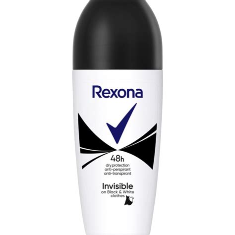 Köp Rexona 48h Invisible on Black White Clothes Deodorant 50 ml på