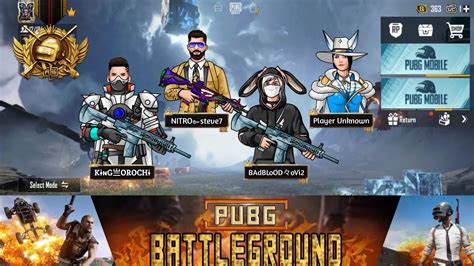 Pubg Mobile Tamil Live Classic Squad Rush Room Match