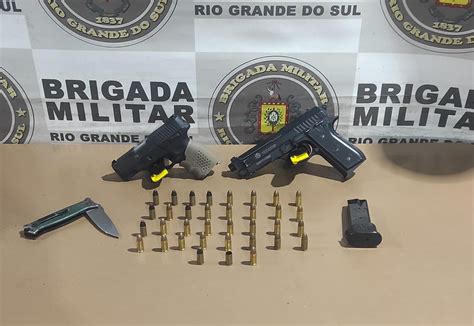 Brigada Militar Prende Homem Por Porte Ilegal De Arma Em Pelotas