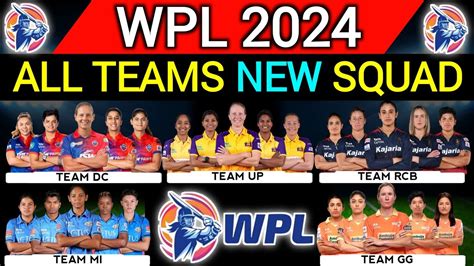 Wpl All Team Final Squad Wpl All Teams Players Off