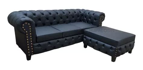 Sofa Chester Sillon Chesterfield 3 Cuerpos Esquinero Camastr