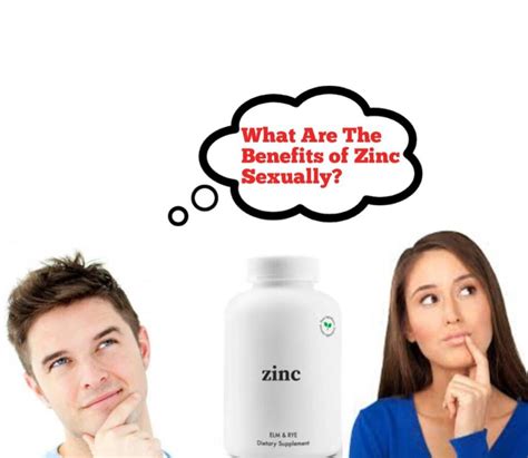 Benefits Of Zinc Sexually Public Health