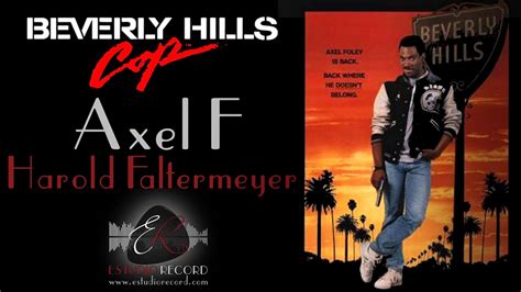 Axel F Harold Faltermeyer Beverly Hills Cop Soundtrack Cover