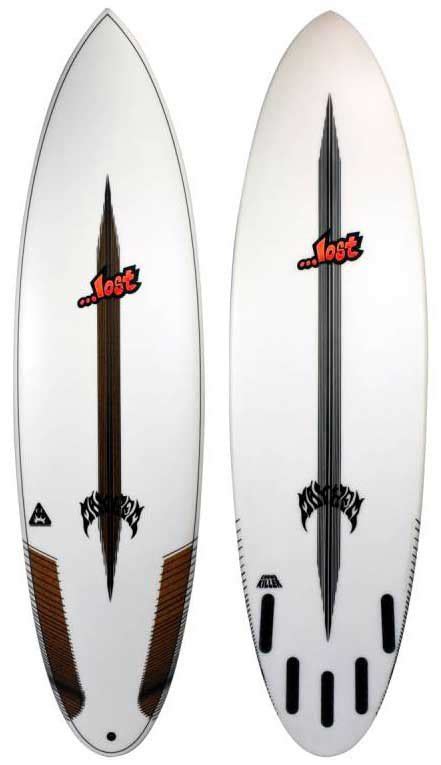 Surfboard Lost Crowd Killer Round Carbon Wrap