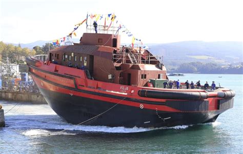 Astilleros Gond N Gondan Launched New Hybrid Icebreaker Tug