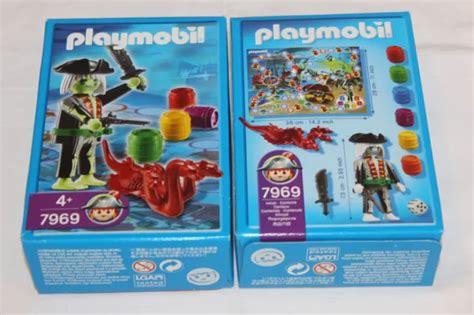 PLAYMOBIL 7969 JEUX de Dés Pirate Fantôme Avec Serpent emballage Rar