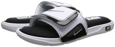 Nike Mens Comfort Slide 2 Sandal 13 Whitemetallic Silverblack A