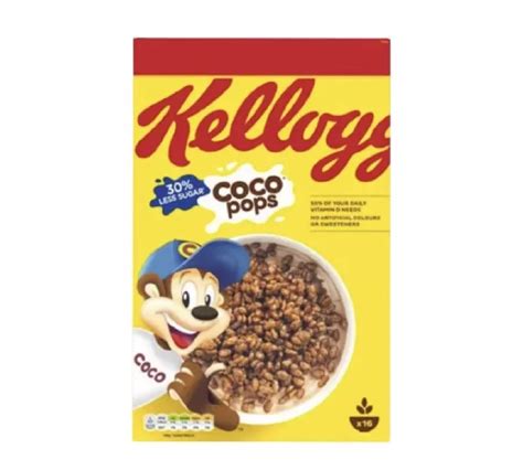 Kellogg’s Coco Pops Cereal 480g | 2Tees Foods | Your One-Stop Afro-Caribbean Wholesale & Online ...