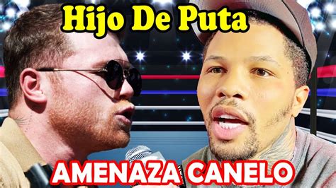 Gervonta Davis amenaza y le tira un dardo al Canelo Álvarez Haré Que