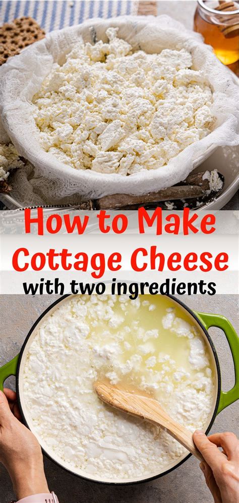 Homemade Cottage Cheese Super Easy Recipe With Two Ingredients Fitdiary Recipe In 2024