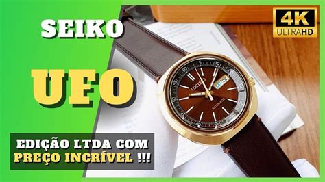 Unboxing Seiko Ufo Recraft Srpc A Edi O Ltda Que Far Diferen A