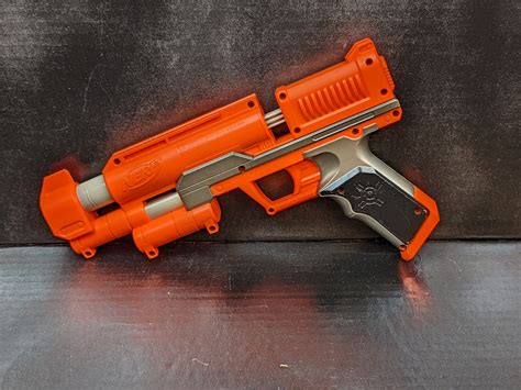 Nerf Dart Tag Stormfire Zombie Strike Clear Shot Blaster Barn